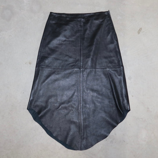 DKNY Leather Skirt