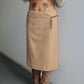Prada Wool Midi Skirt