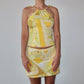 Emilio Pucci Yellow Printed Set