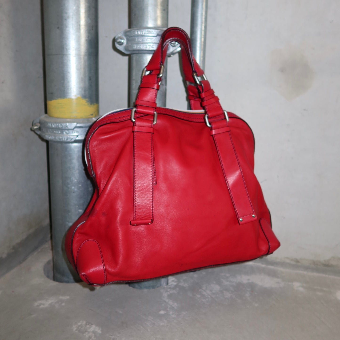 Chloé Red Leather Patsy Bag