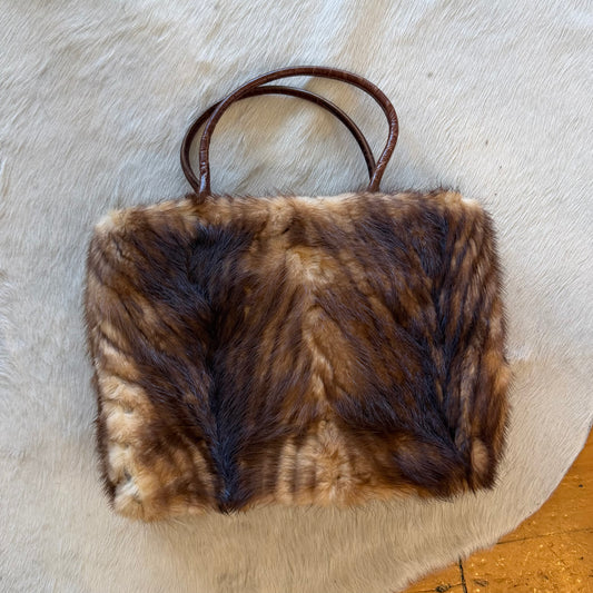 Paolo Masi Real Fur Tote