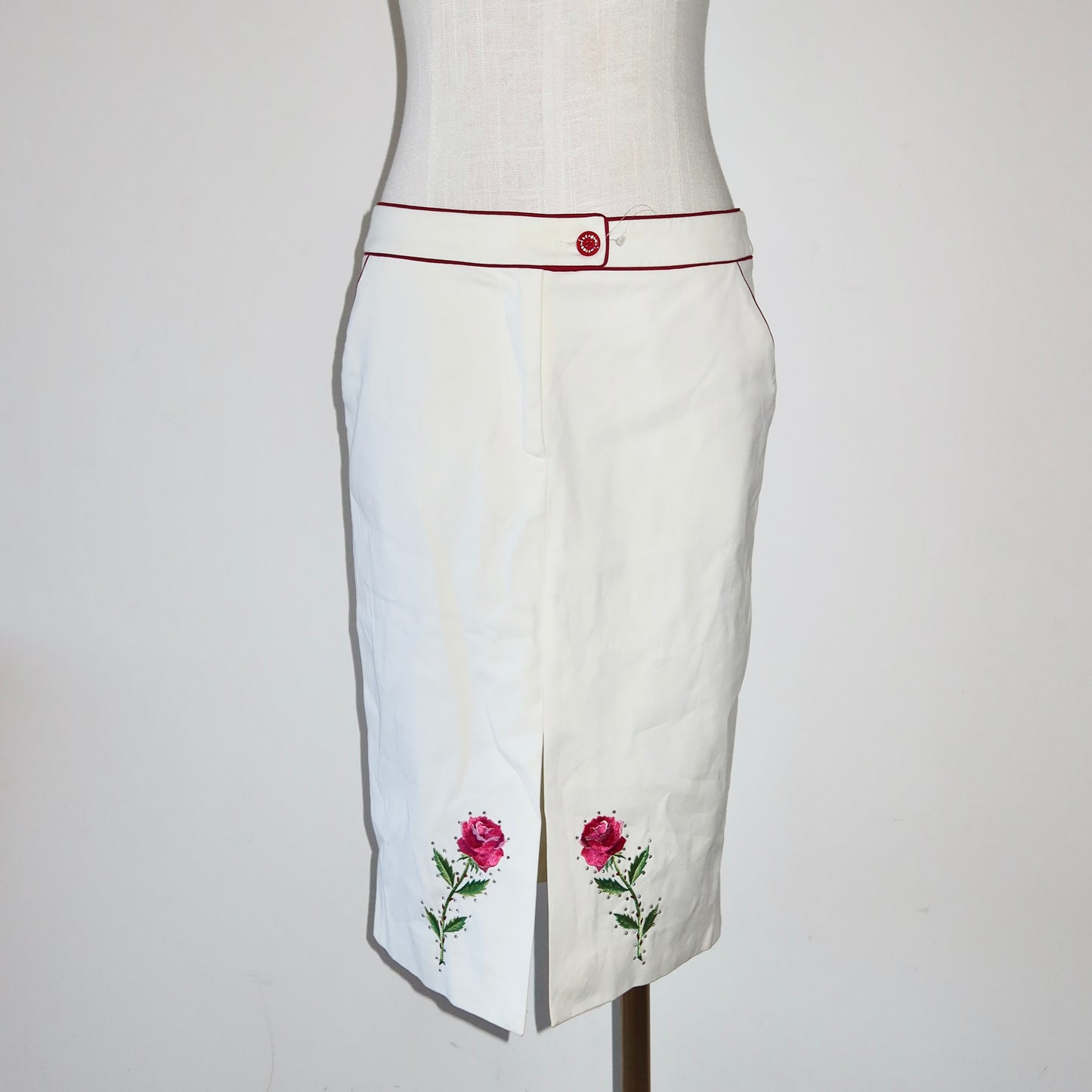 Moschino Embroidered Pencil Skit
