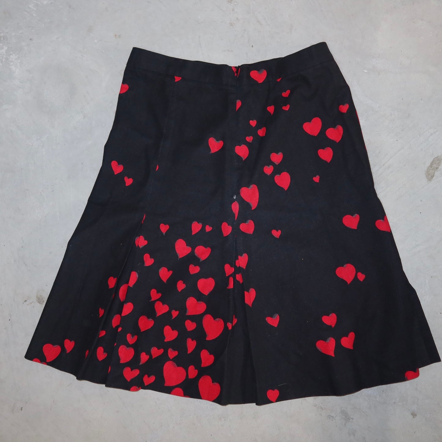 Moschino Heart Print Skirt