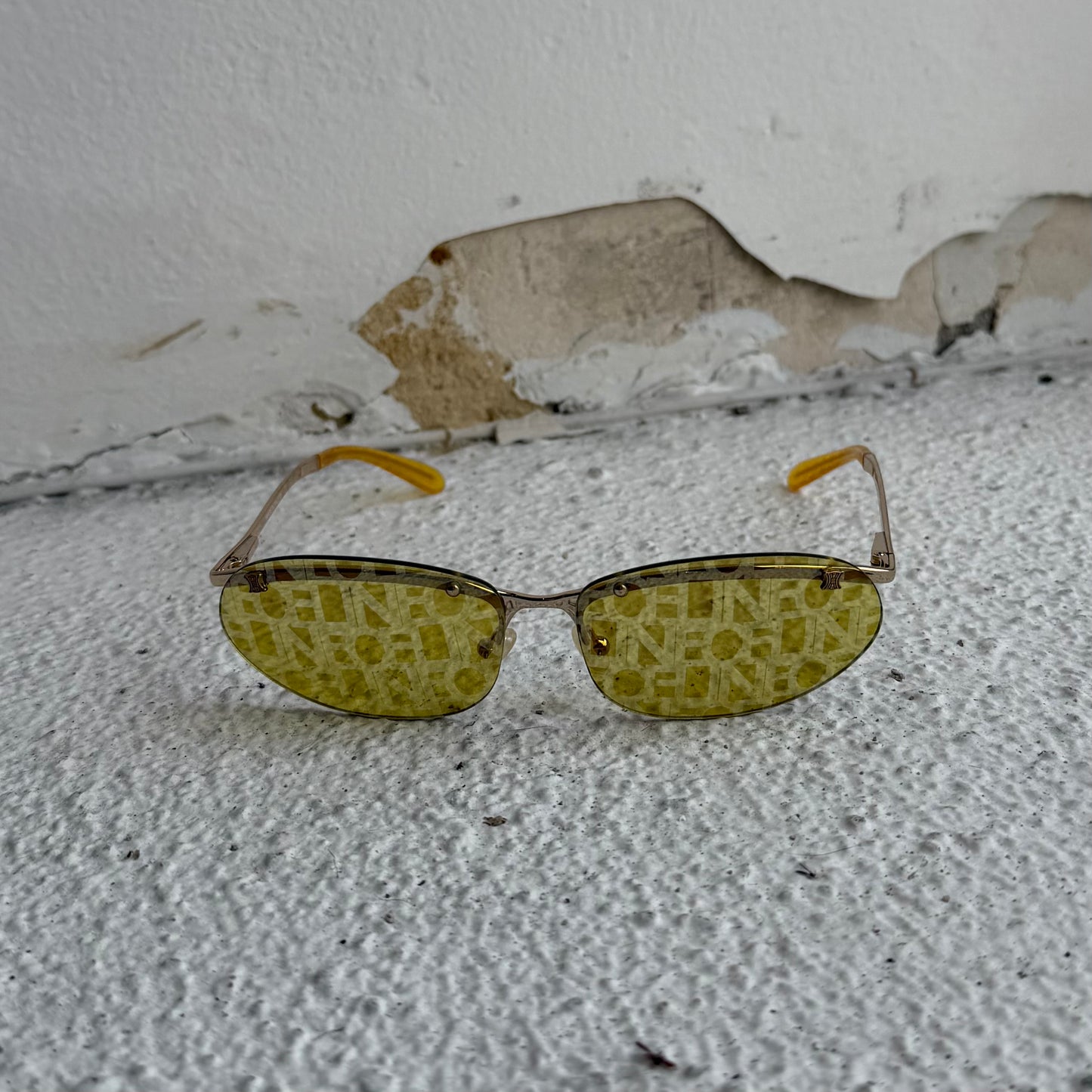 Celine Logo Lens Sunglasses