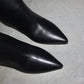 Emilio Pucci Leather Boots with Mirror Heel (38)