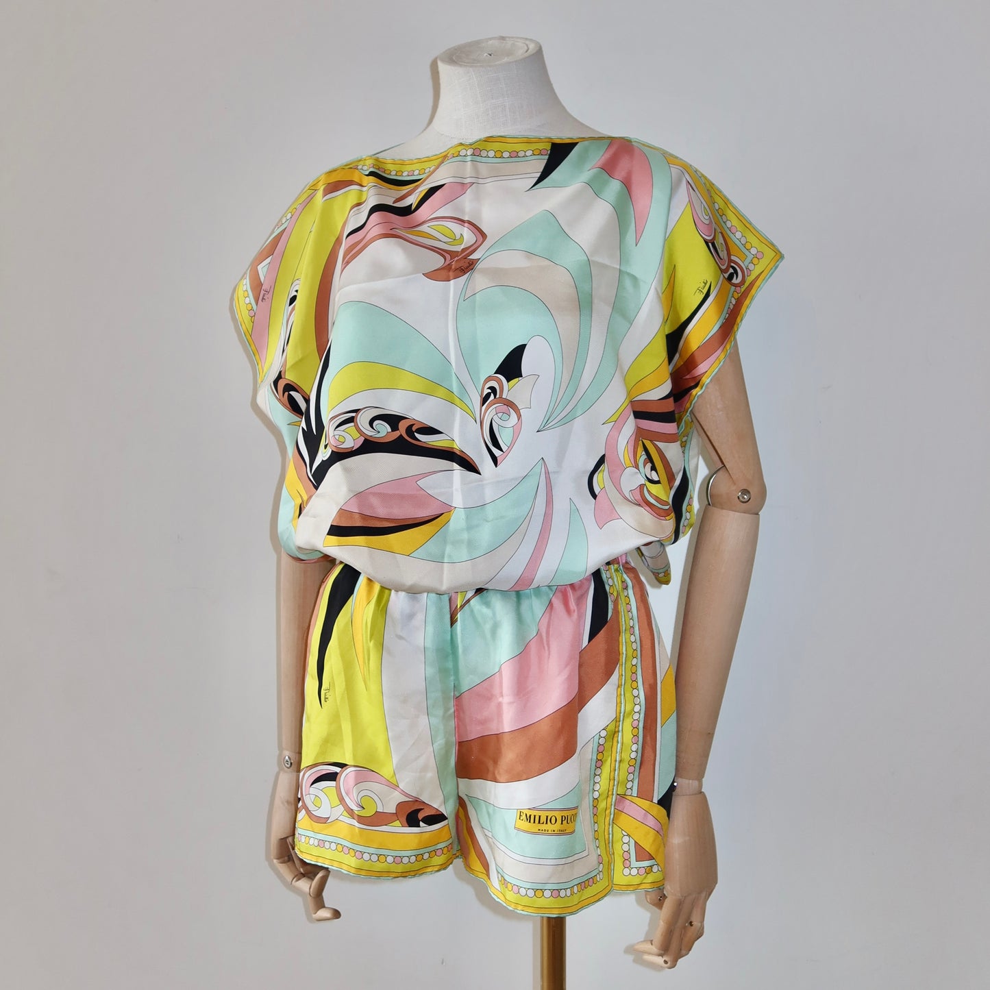 Emilio Pucci Silk Scarf Top