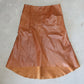 DKNY Leather Skirt