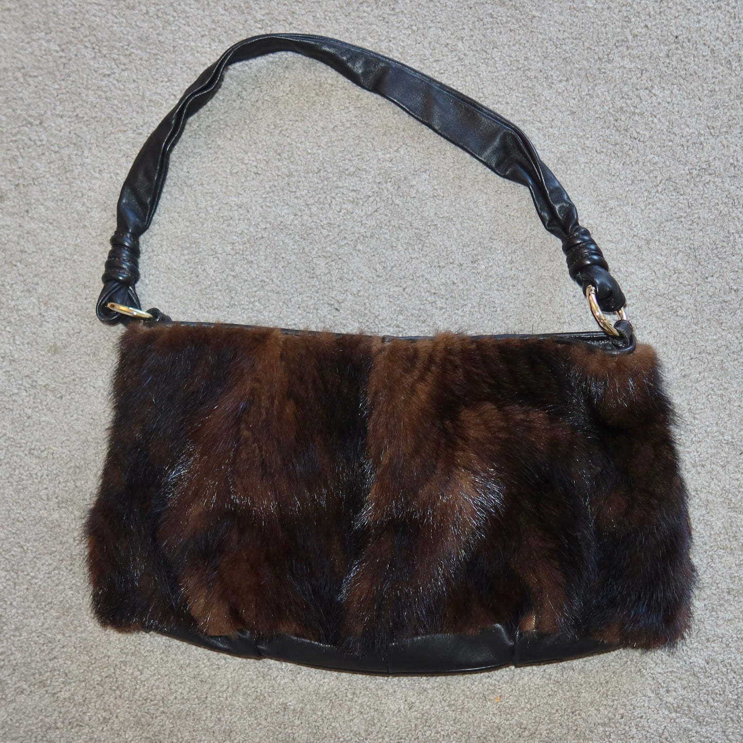 Paolo Masi Real Fur Bag