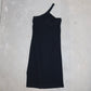 Chloé 2001 Slinky One Shoulder Dress