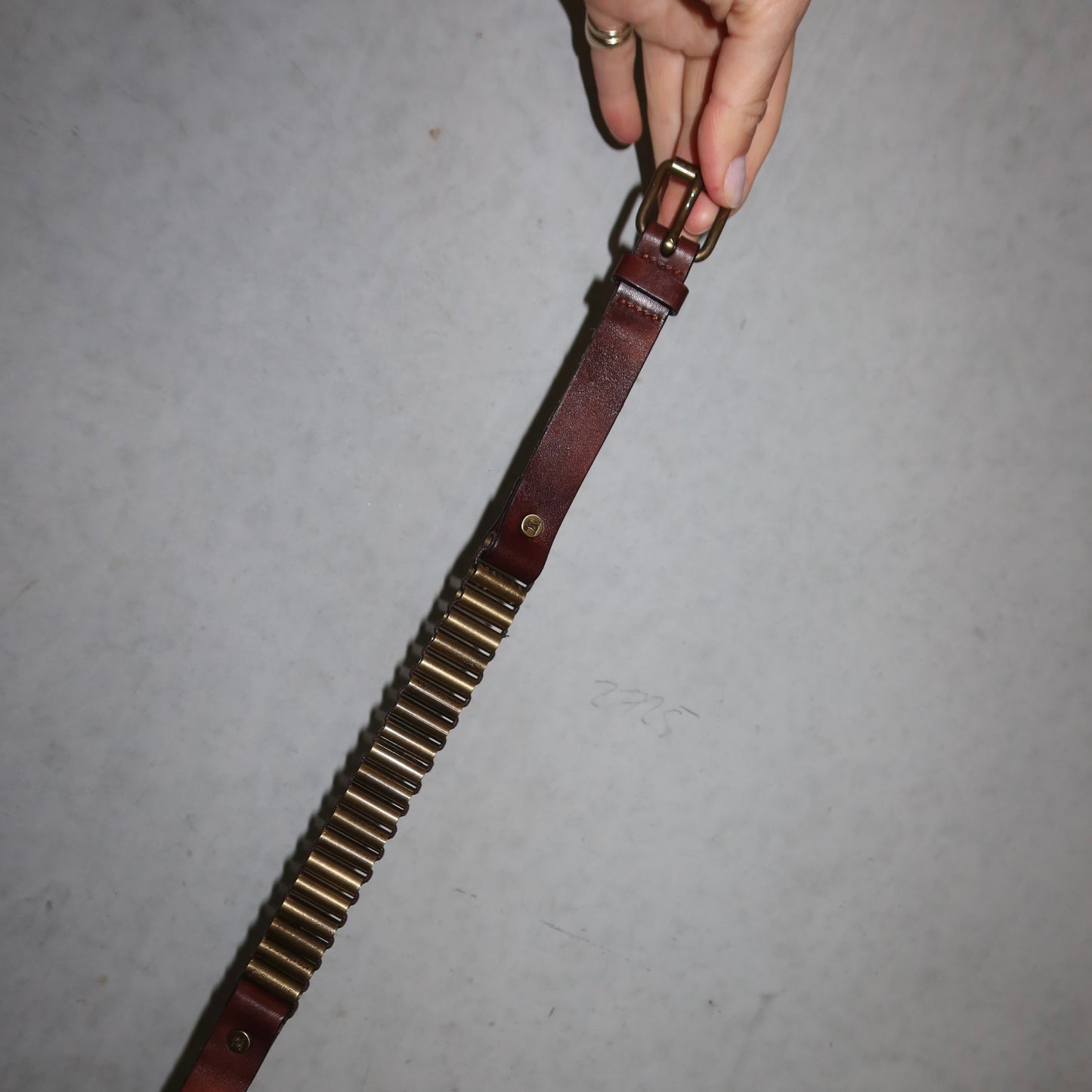 Celine SS2001 Double Wrap Bullet Casing Belt