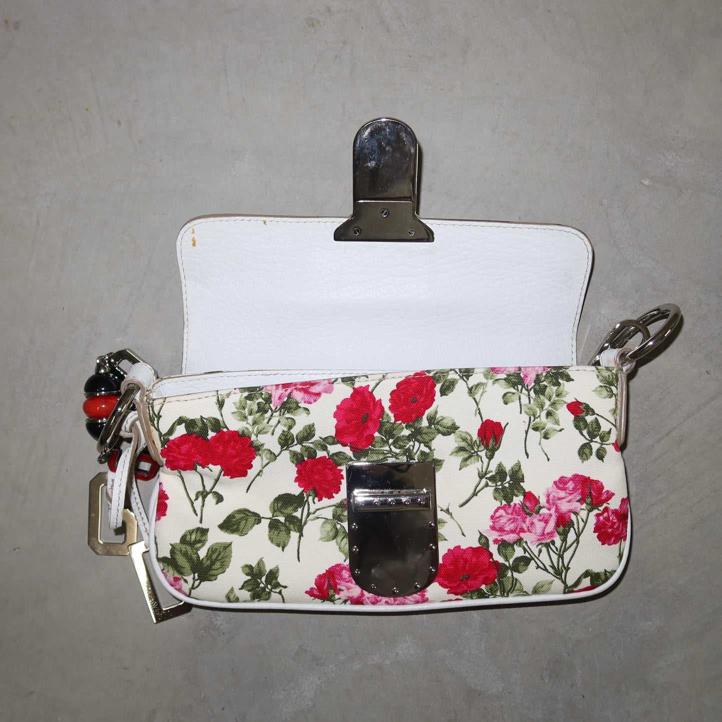 Dolce & Gabbana Floral Flap Front Bag