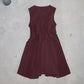 Marni Maroon Skater Dress