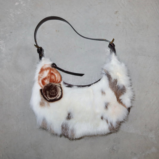 Vintage Rabbit Fur Bag