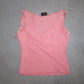 Fendi Pink Summer Tank Top