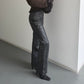 Philosophy di Alberta Ferretti Embroidered Leather Trousers