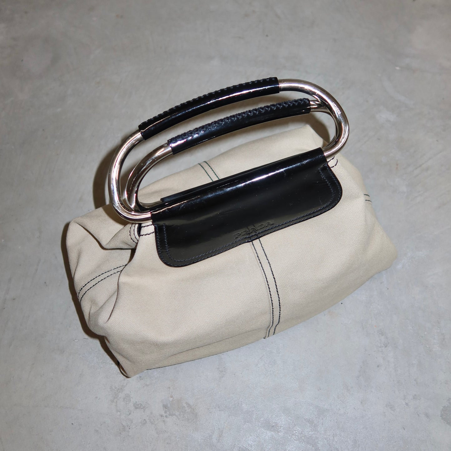 Prada SS2003 Ring Handle Bag