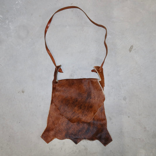 Vintage Cowhide Crossbody