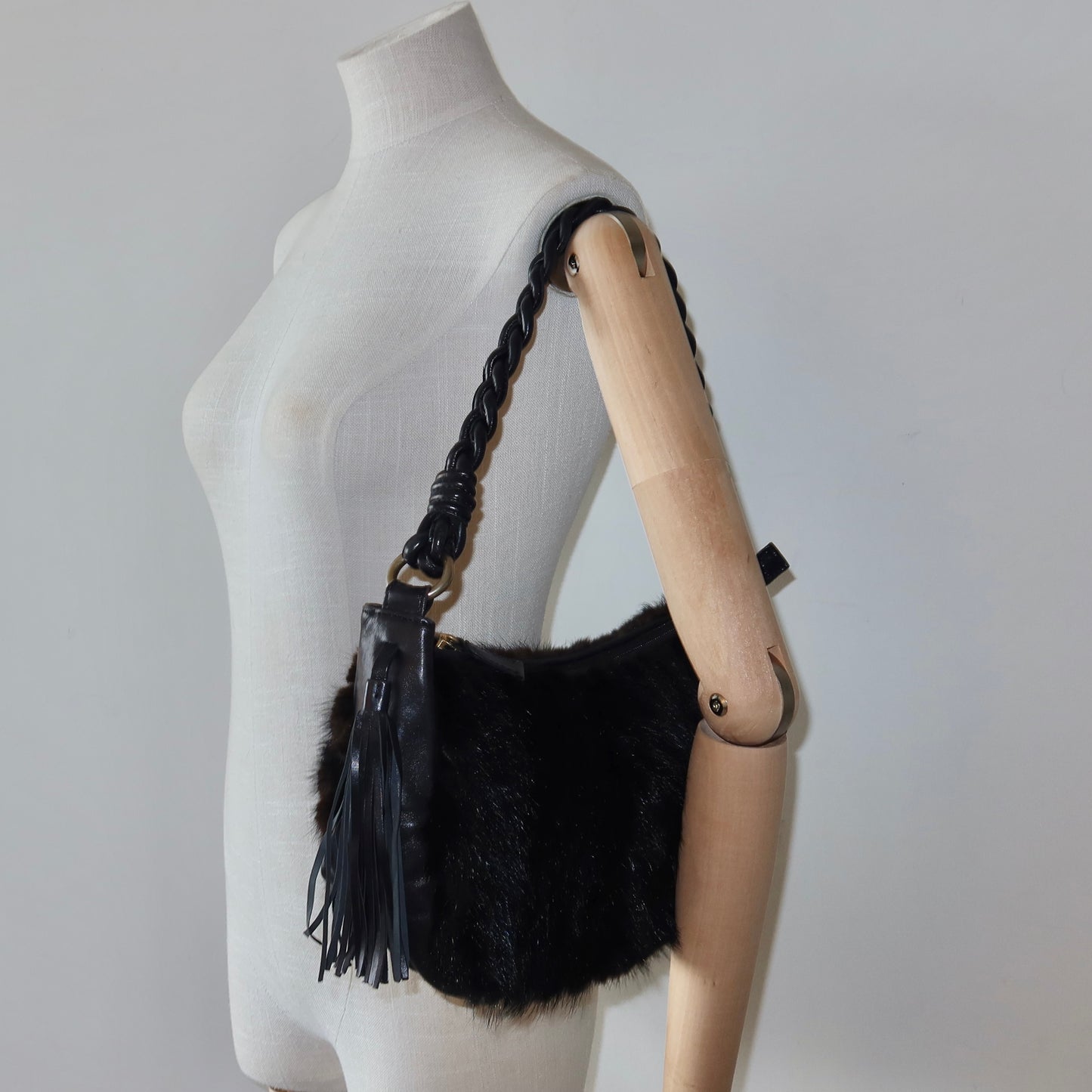 Paolo Masi Mink Fur Bag