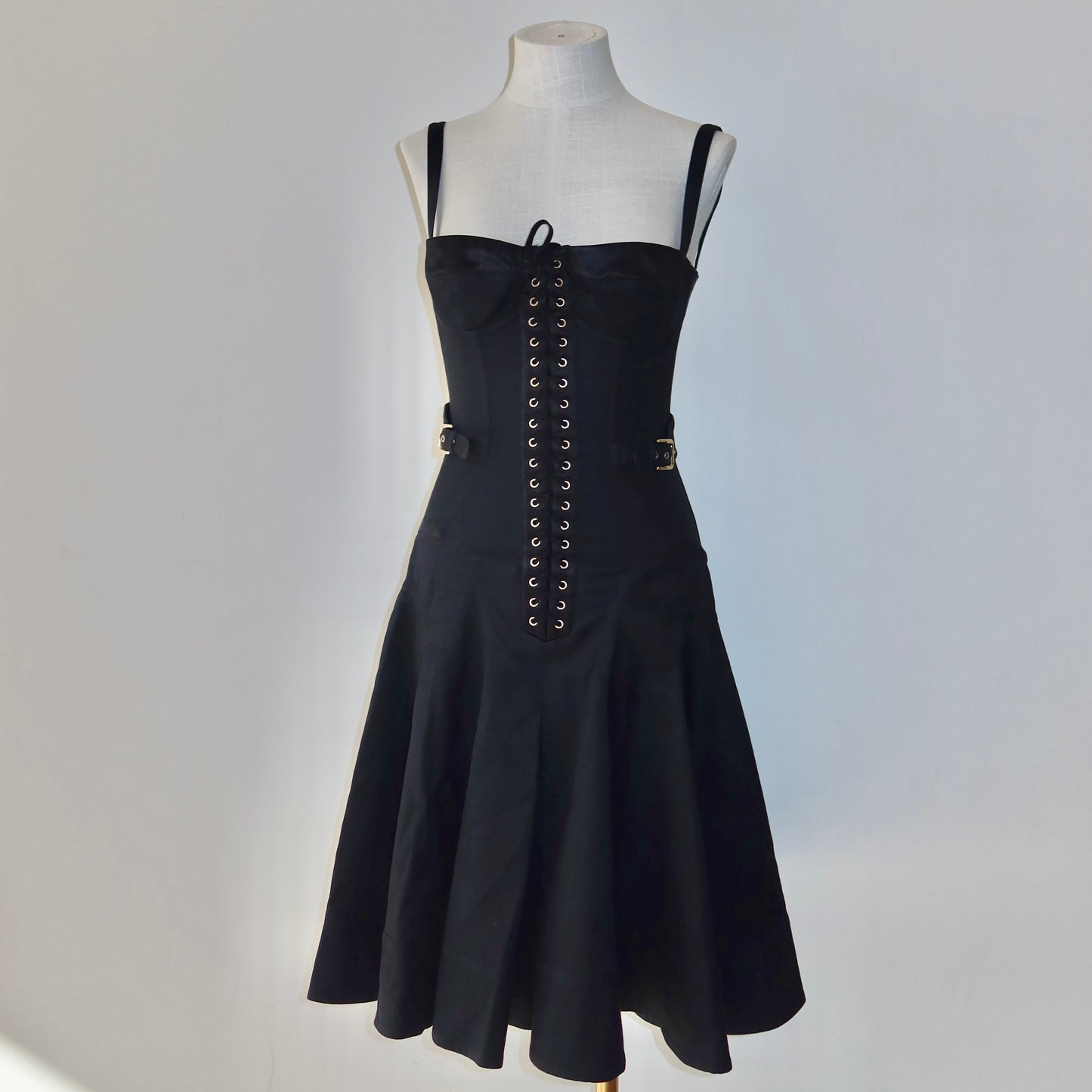 Dolce & Gabbana SS2007 Corset Lace Up Dress
