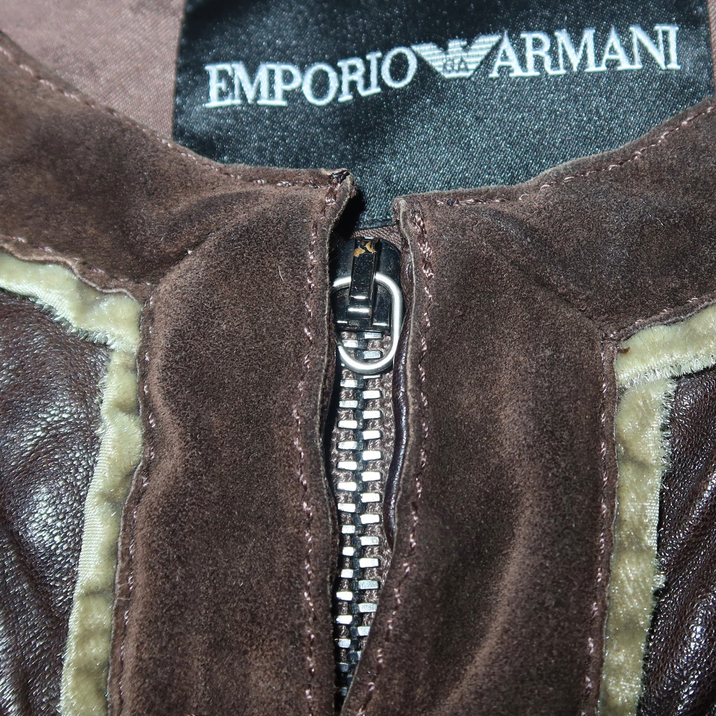 Emporio Armani AW2006 Leather Jacket