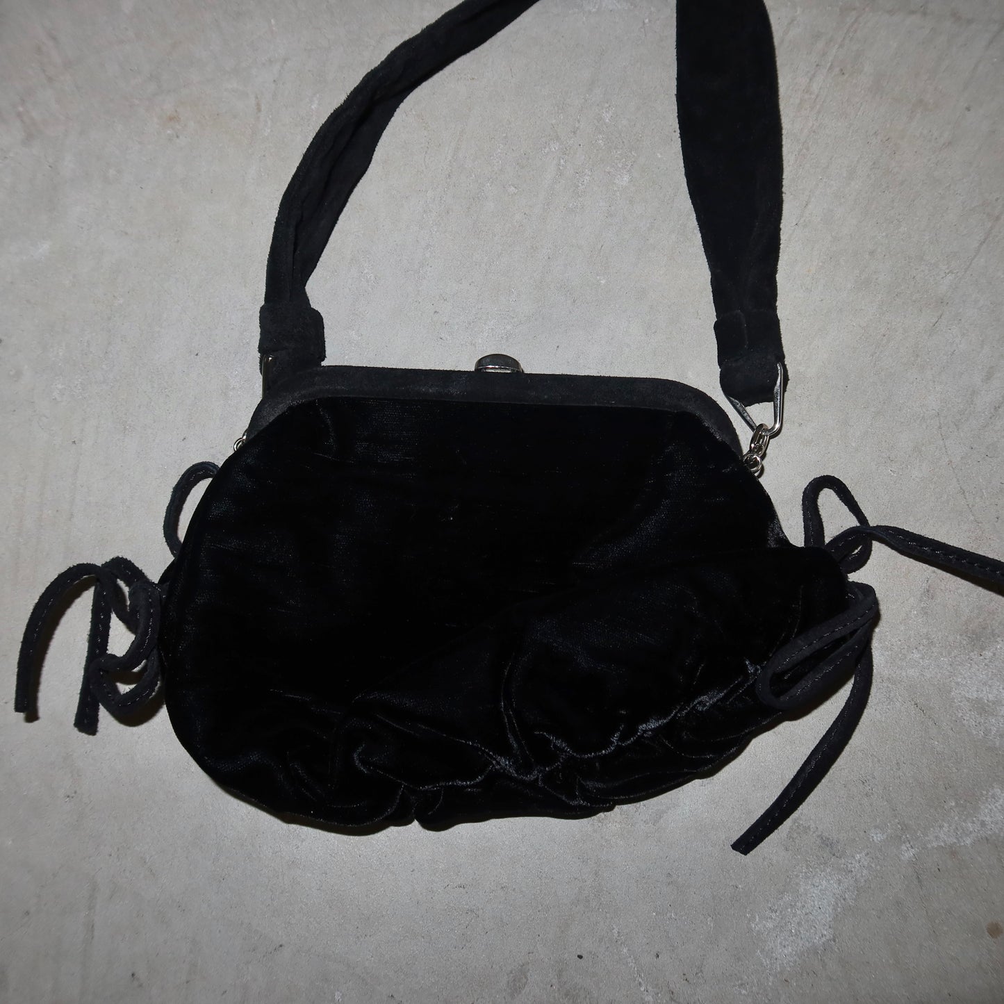 Anna Molinari Velvet Mini Bag