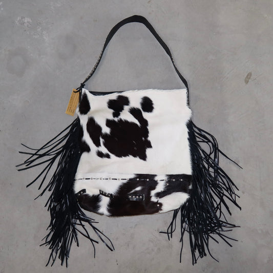 Juan Antonio Cowhide & Gator Leather Bag