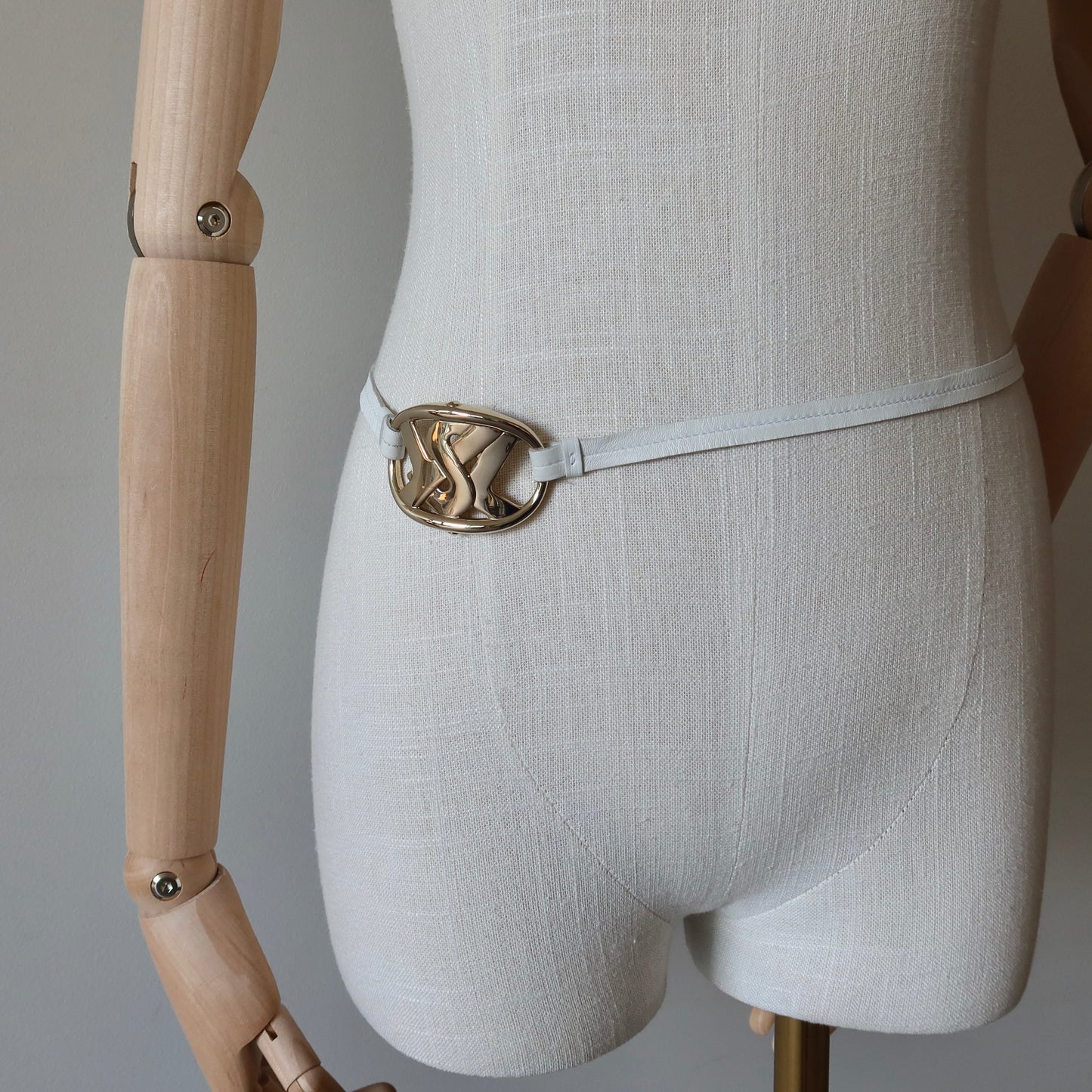 YSL AW2003 Leather Belt