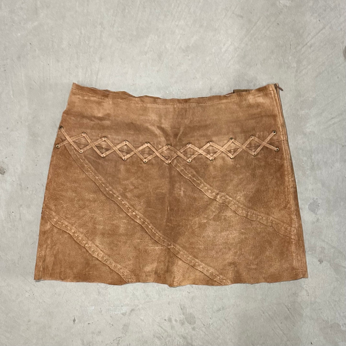 Morgan De Toi Suede Mini Skirt