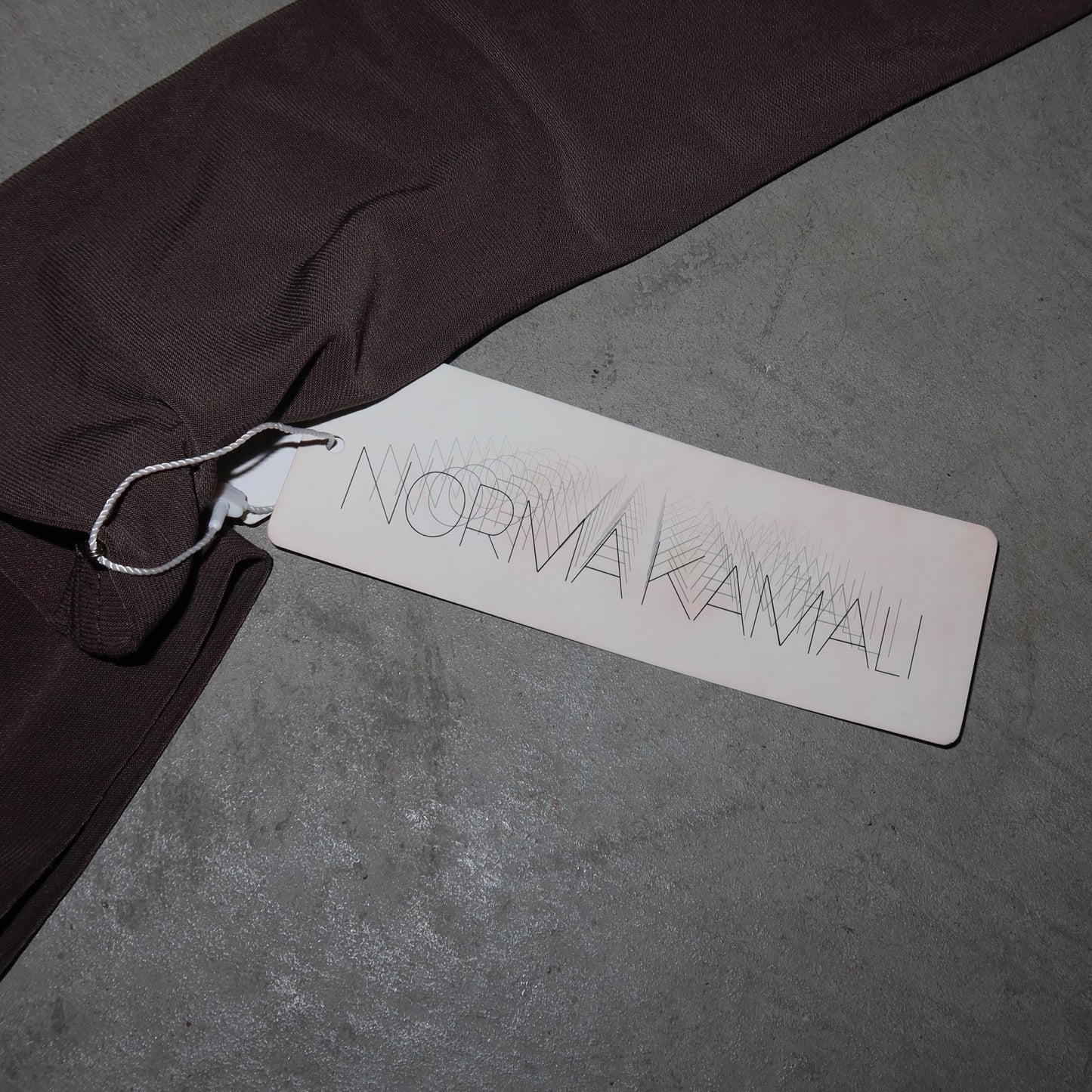 Norma Kamali Grey Long Sleeve