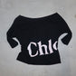Chloé Oversized Logo Top