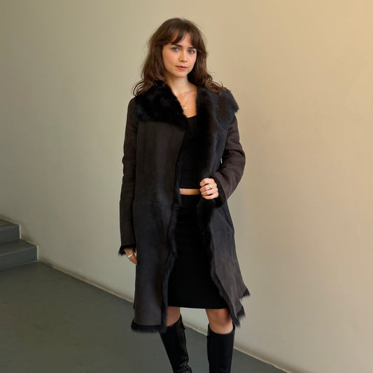 Joseph Shearling Coat