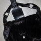 Vintage Mink Fur Studded Bag