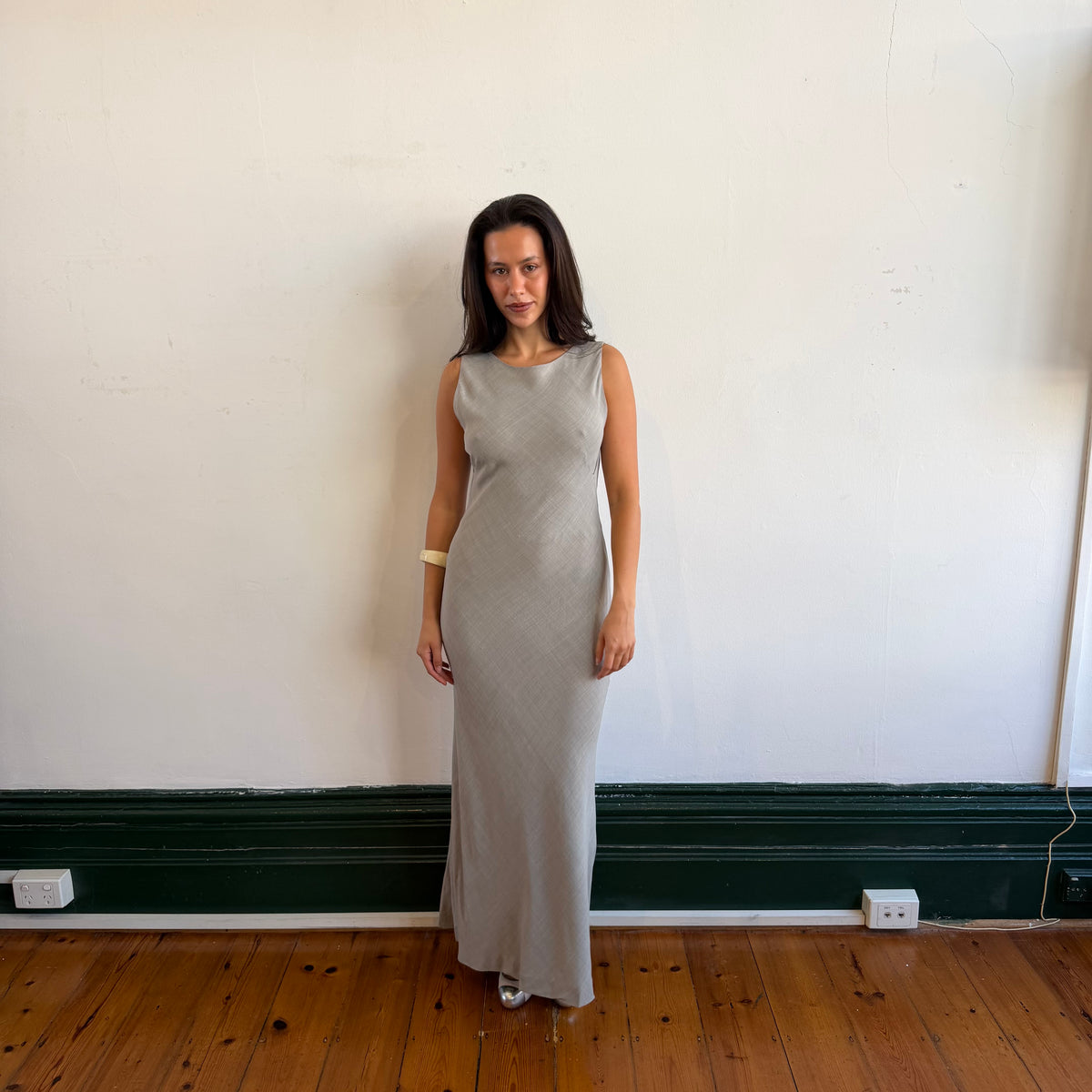 Alberta Ferretti Wool Dress