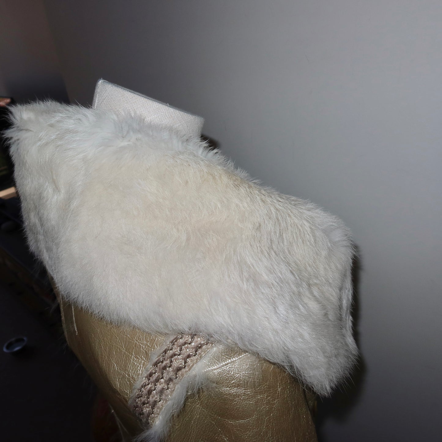 Emporio Armani AW2004 Leather and Fur Jacket