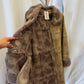 Vintage Fur Lined Coat