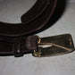 Gucci AW1996 Brown Leather Belt