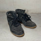 Isabel Marant Charcoal Bobby Sneakers (39)