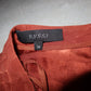 Gucci 2012 Burnt Orange Silk Skirt