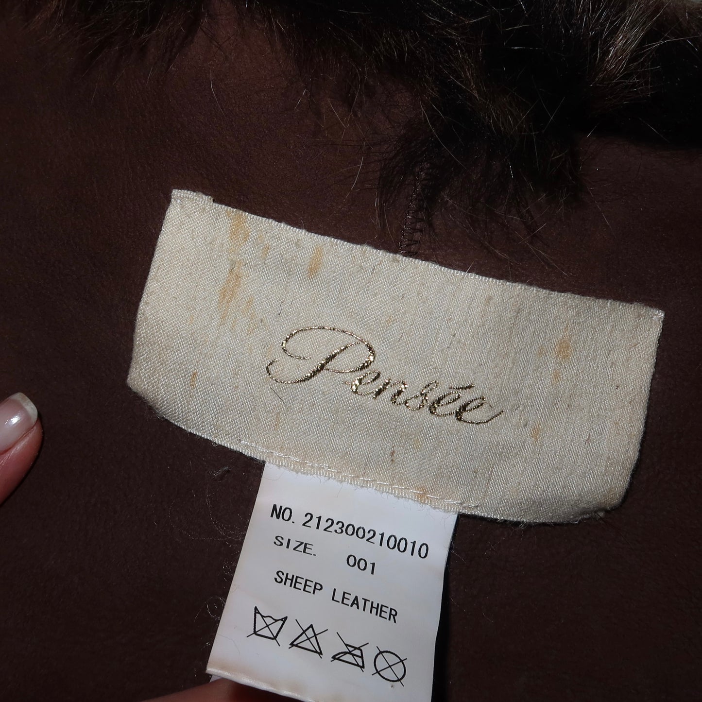 Vintage Shearling Stole