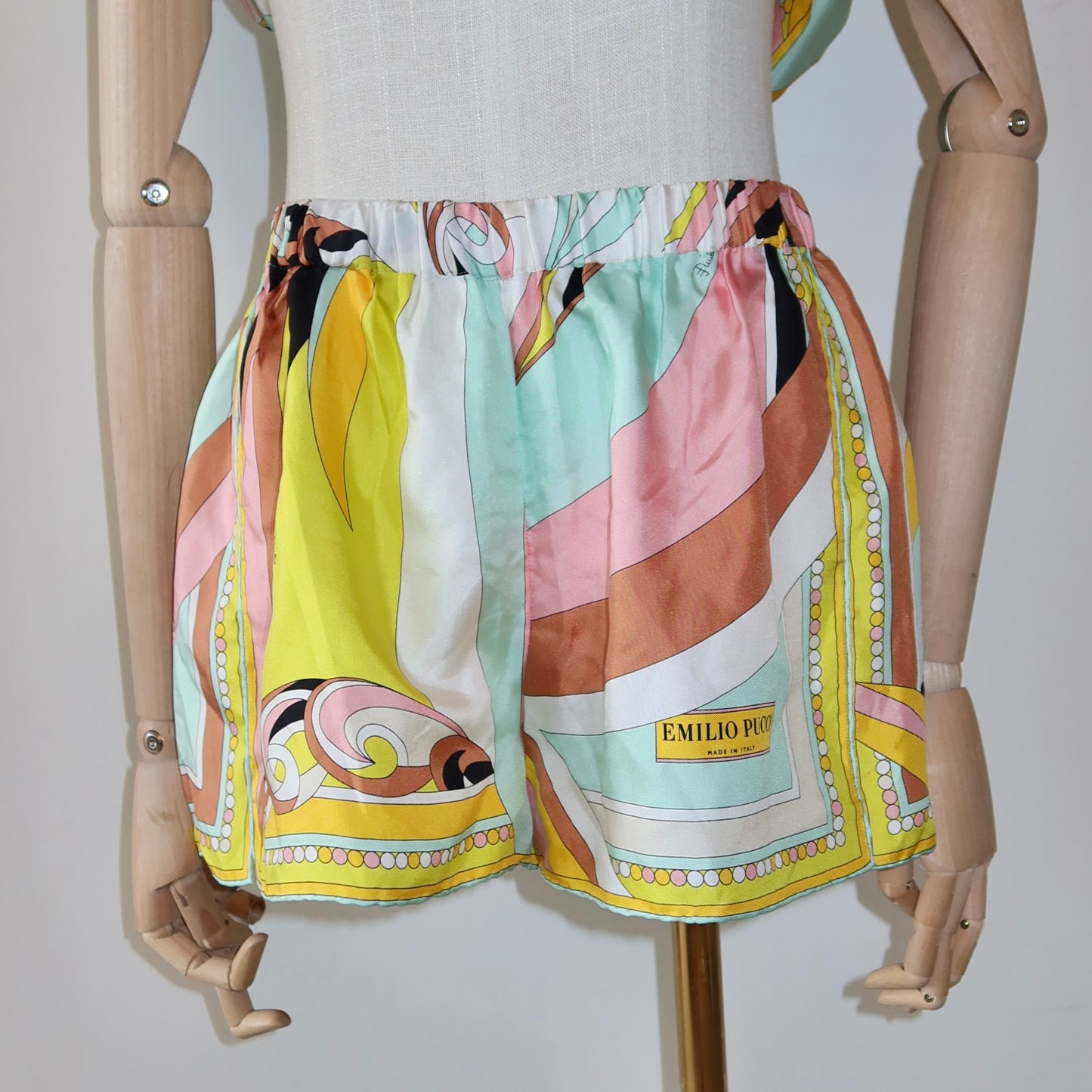 Emilio Pucci Silk Shorts
