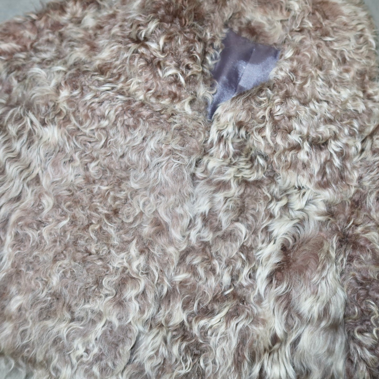 Vintage Lamb Fur Coat