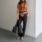 Tres Mini Leather Crossbody Bag