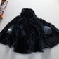 Bruno Magli Shearling Cape Coat