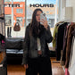 Vintage Fur Lined Coat
