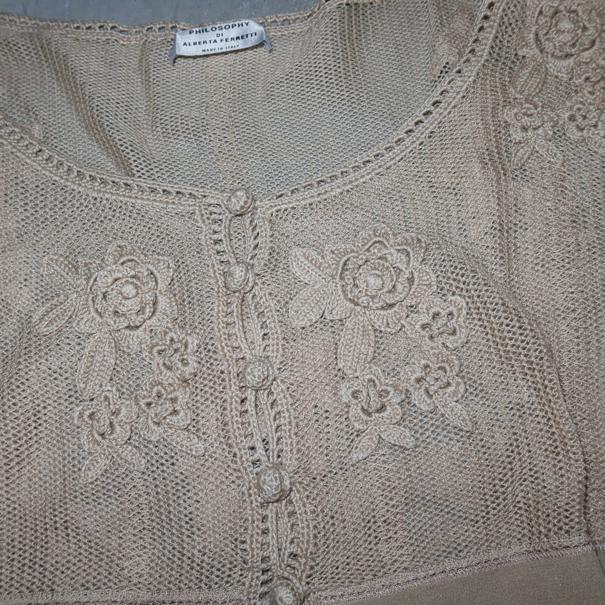 Philosophy di Alberta Ferretti Cardigan