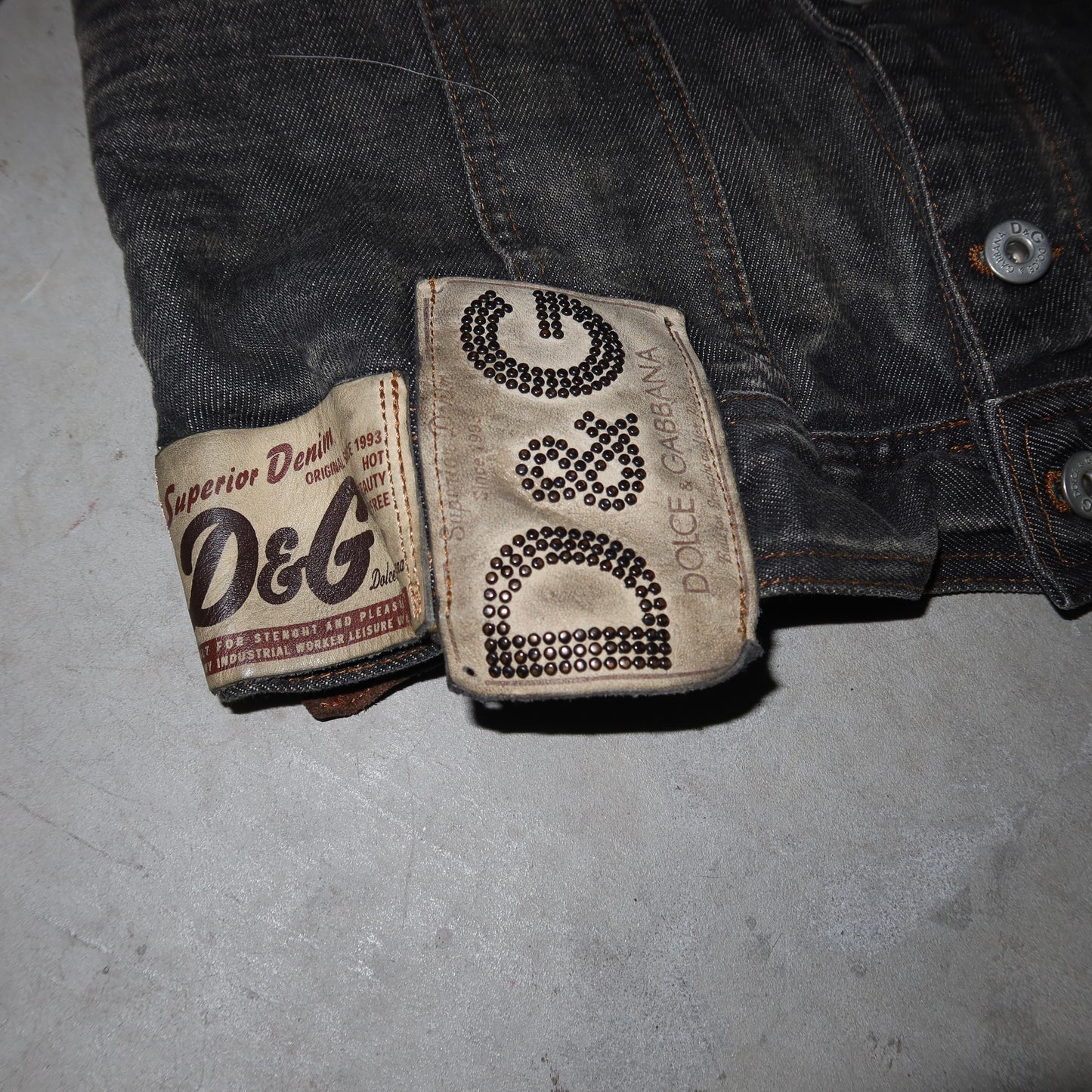 D&G Denim Patch Jacket