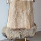 Trussardi AW2000 Cowhide and Fox Fur Coat
