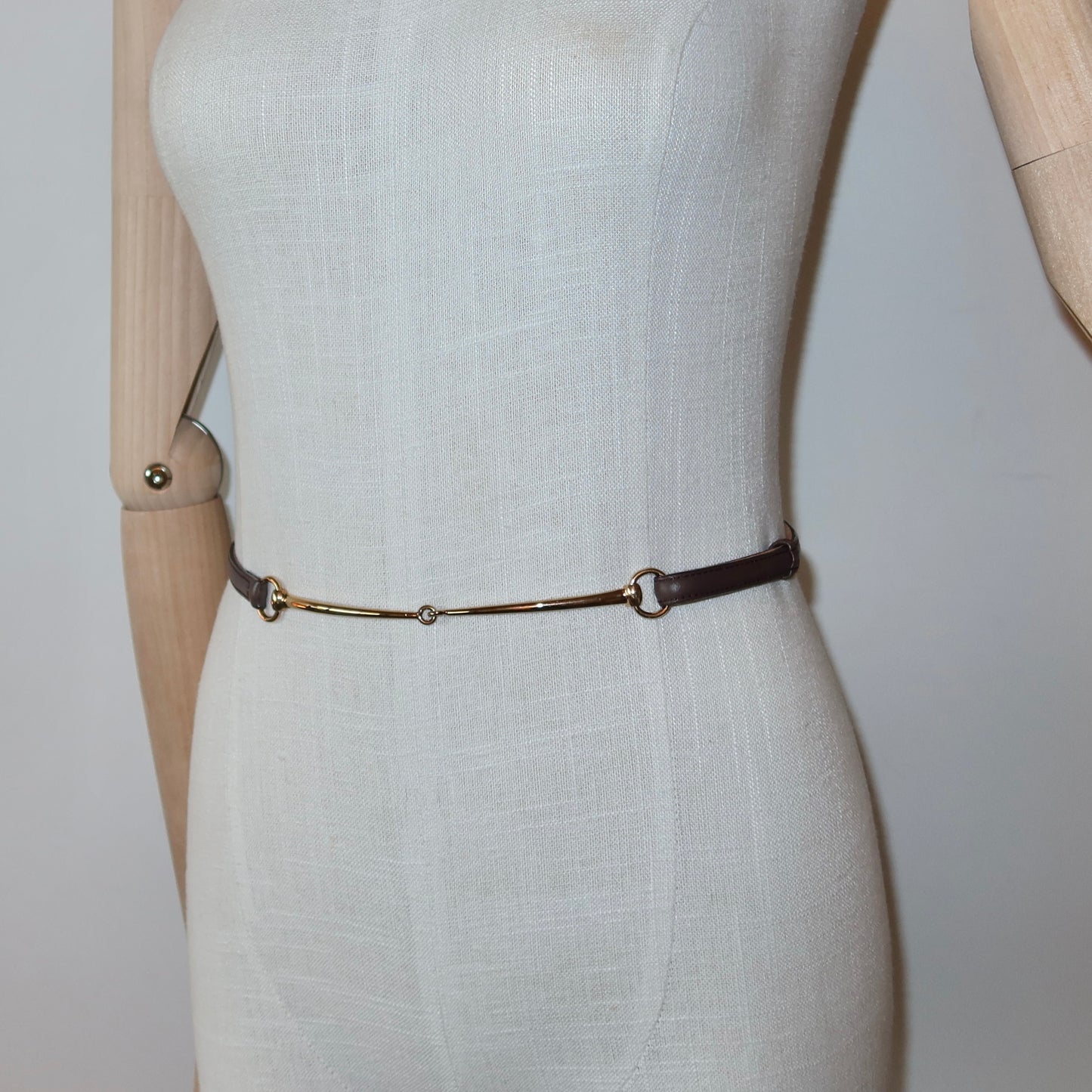 Gucci Brown Horsebit Belt