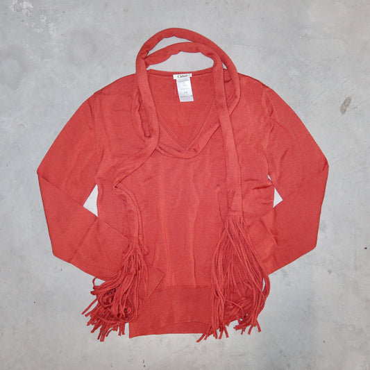 Chloé AW2003 Merino Jumper and Scarf