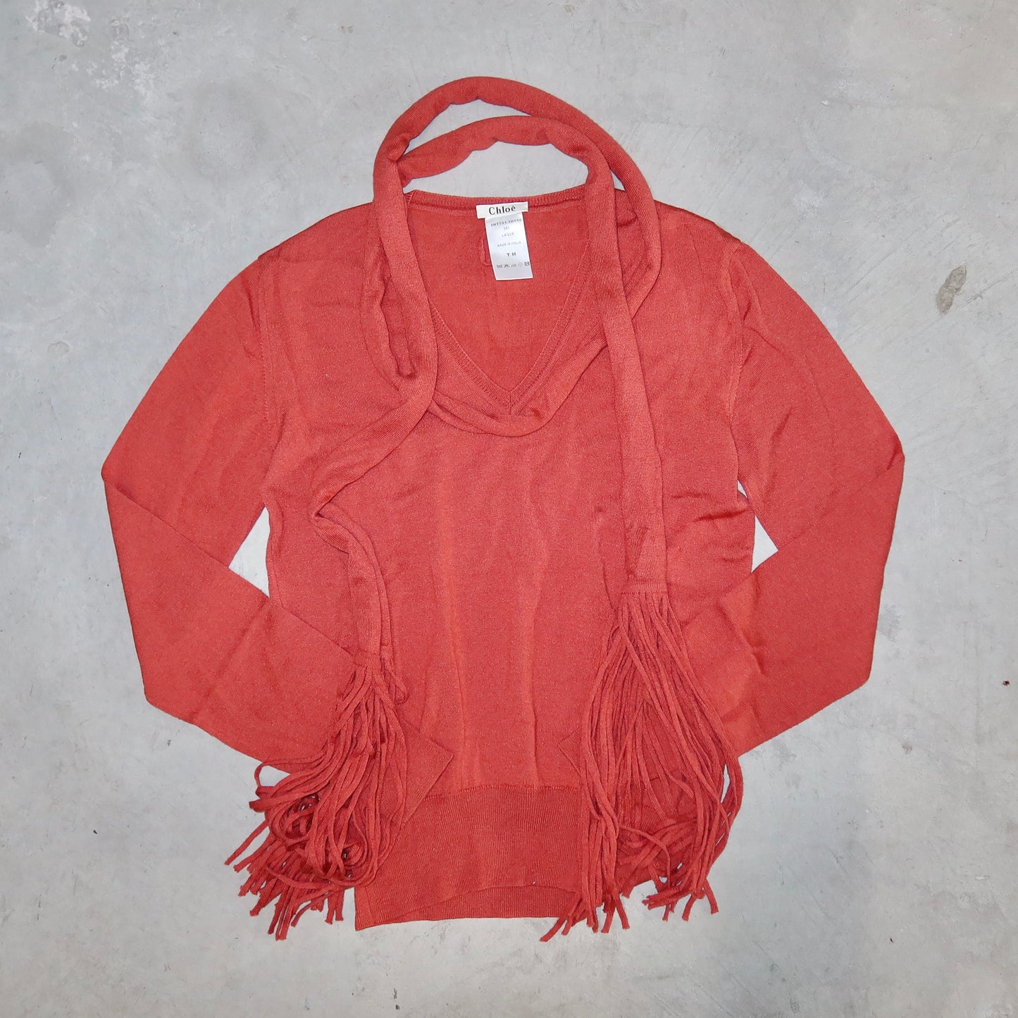 Chloé AW2003 Merino Jumper and Scarf